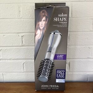 John Frieda 1.5" Salon Shape Frizz Ease Ionic Ceramic Hot Air Hair Brush